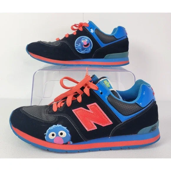 New Balance Shoes New Balance 7m Youth Sesame Street Grover 574 Multicolor Athletic Shoes Sneakers Poshmark